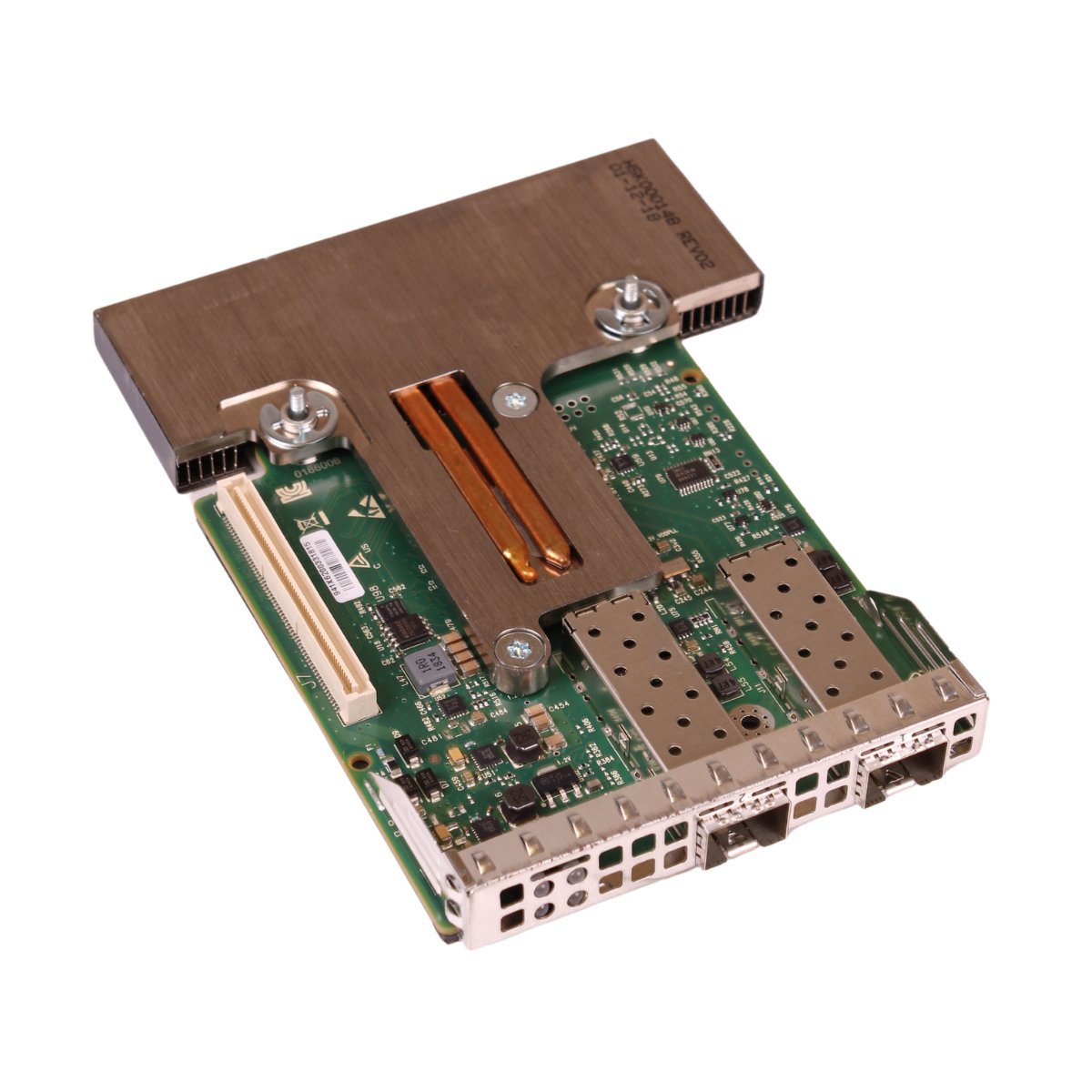 Dell R740 Mellanox CX422A ConnectX - 4 25GB SFP+ Dual Port Network Daughter Card 0R887V R887V - SaveMyServer.com